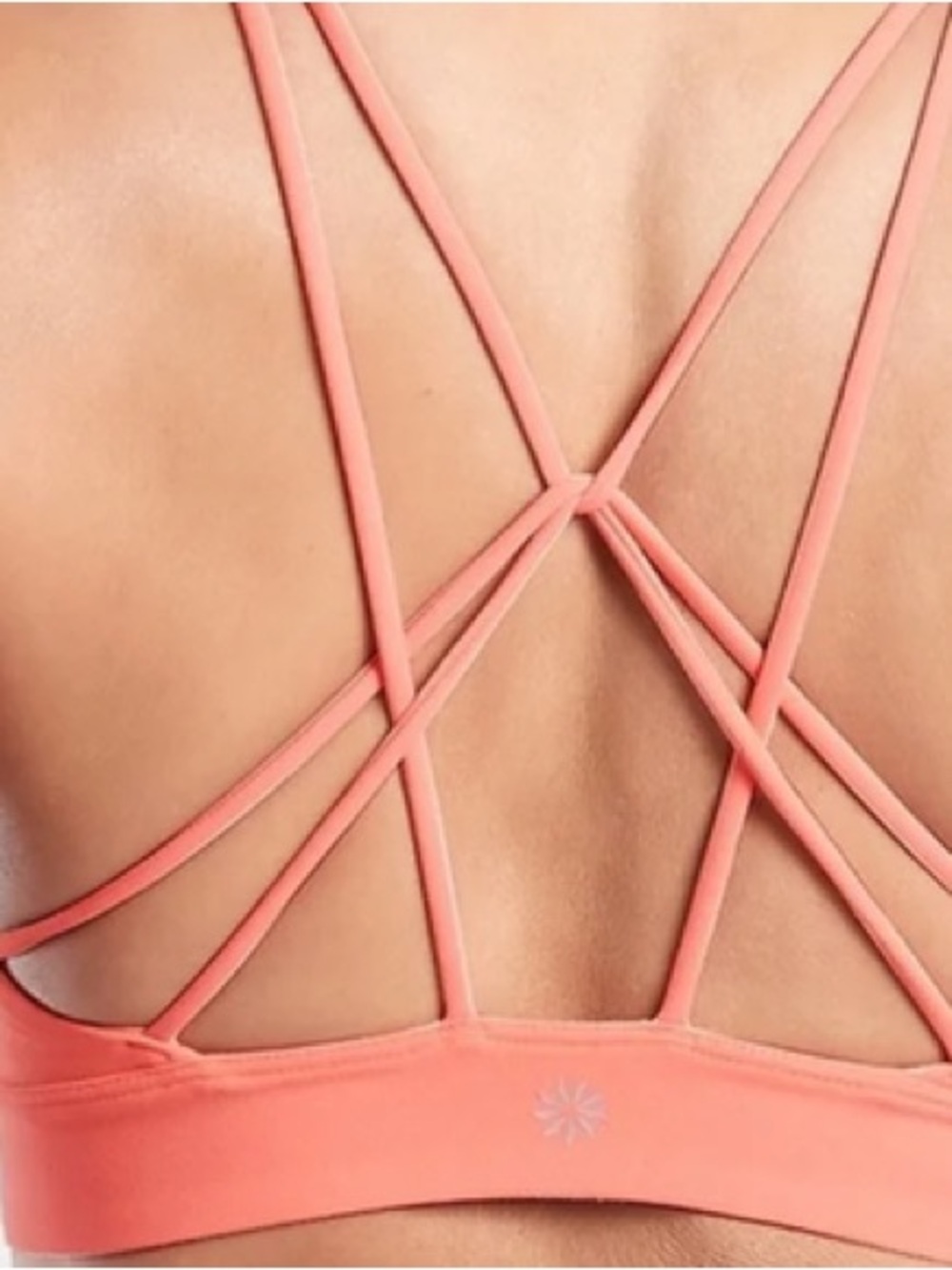 Athleta Solace Bra - Island Coral
